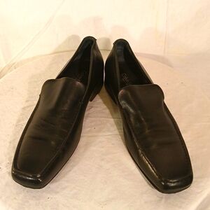 🔥 Like New Calvin Klein Collection (Italy) Black Leather Loafers